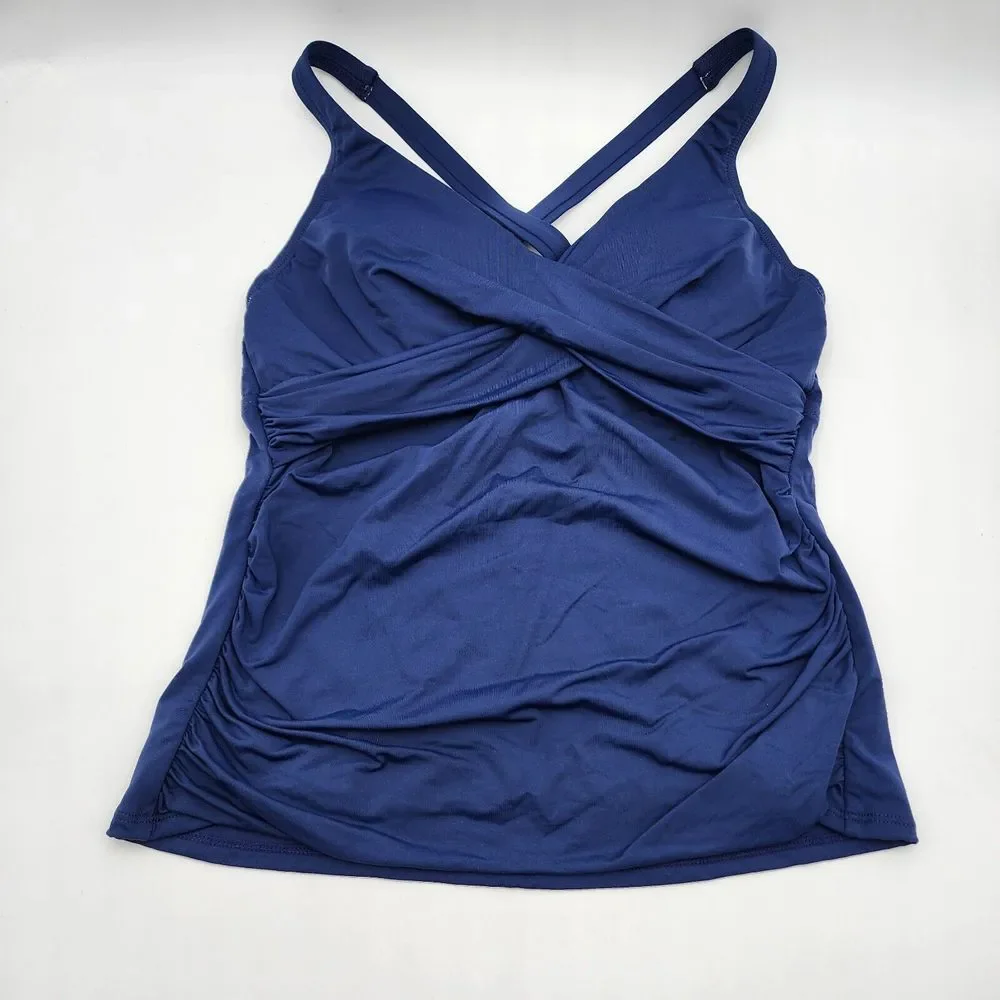 Jantzen Two-Piece‎ Swimsuit Navy Women's Size 10